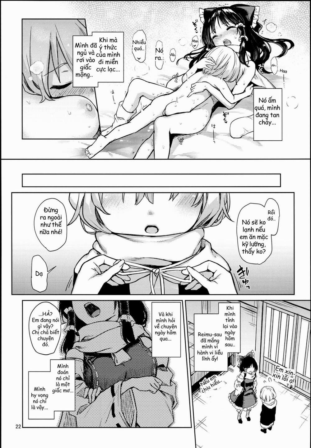 manhwax10.com - Truyện Manhwa Atatame Jouzu no Reimu-san (Touhou Project) Chương Oneshot Trang 22