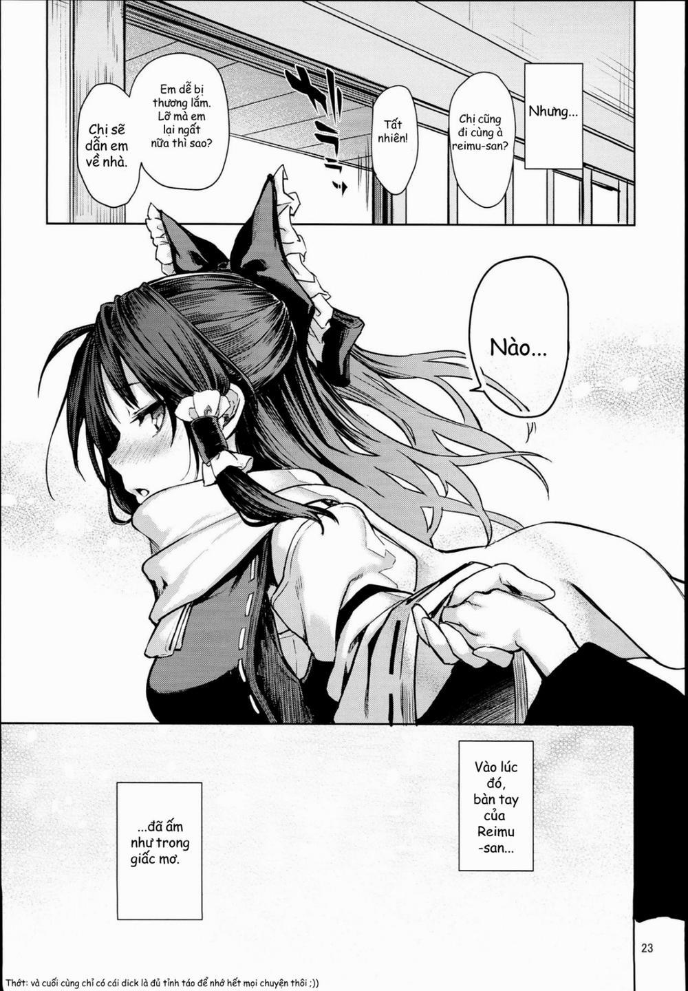 manhwax10.com - Truyện Manhwa Atatame Jouzu no Reimu-san (Touhou Project) Chương Oneshot Trang 23