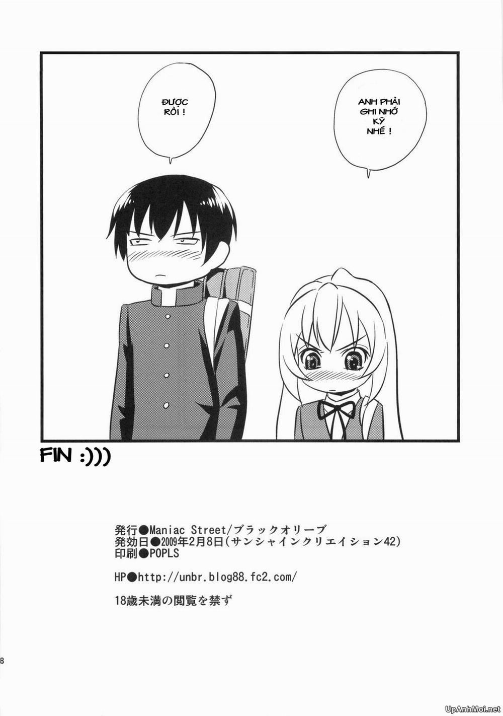 manhwax10.com - Truyện Manhwa Attachment (Toradora!) Chương Oneshot Trang 28