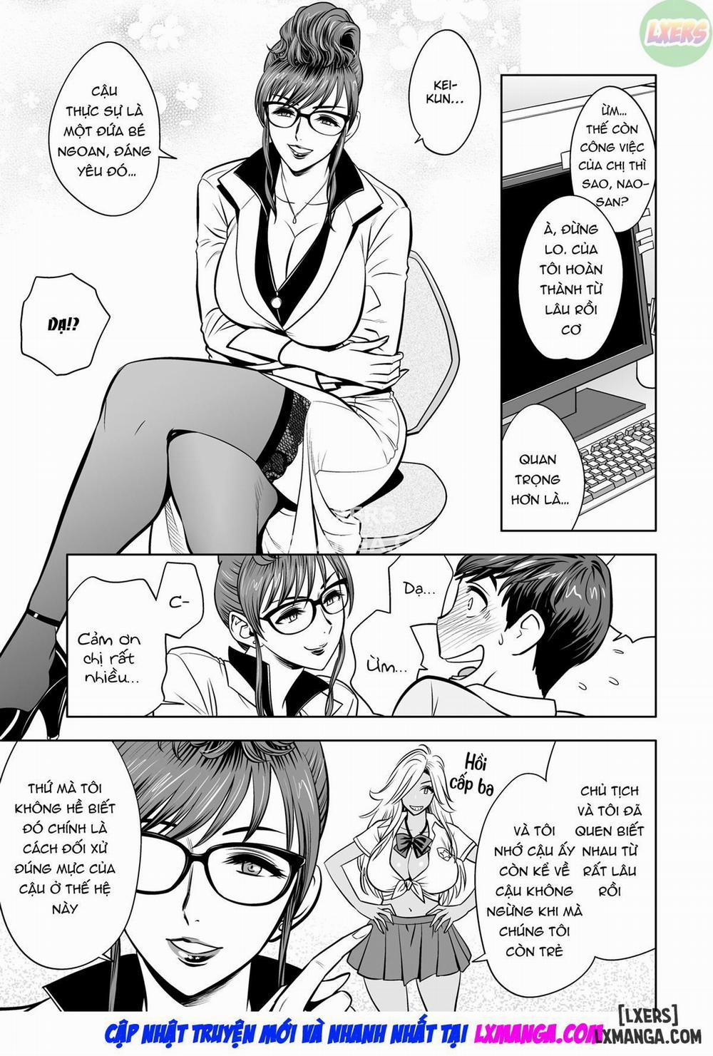 manhwax10.com - Truyện Manhwa Bà chủ và văn phòng Harem - KHÔNG CHE Chương 2 Trang 12