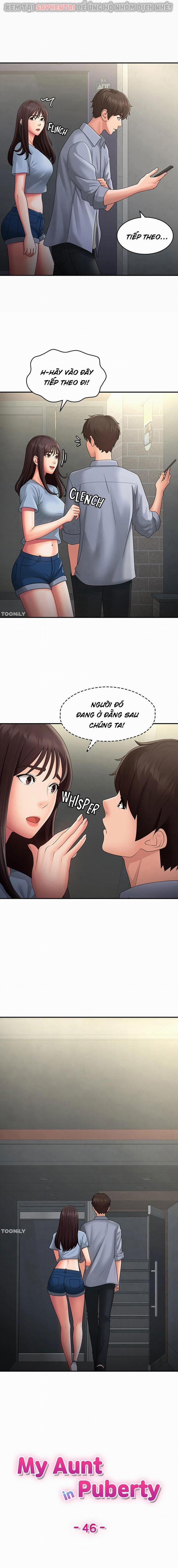 manhwax10.com - Truyện Manhwa Bà Dì Tuổi Dậy Thì Chương 46 Trang 2