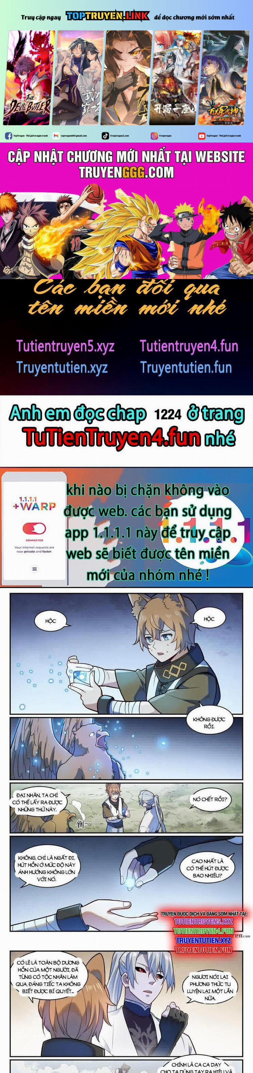 manhwax10.com - Truyện Manhwa Bách Luyện Thành Thần Chương 1223 Trang 1