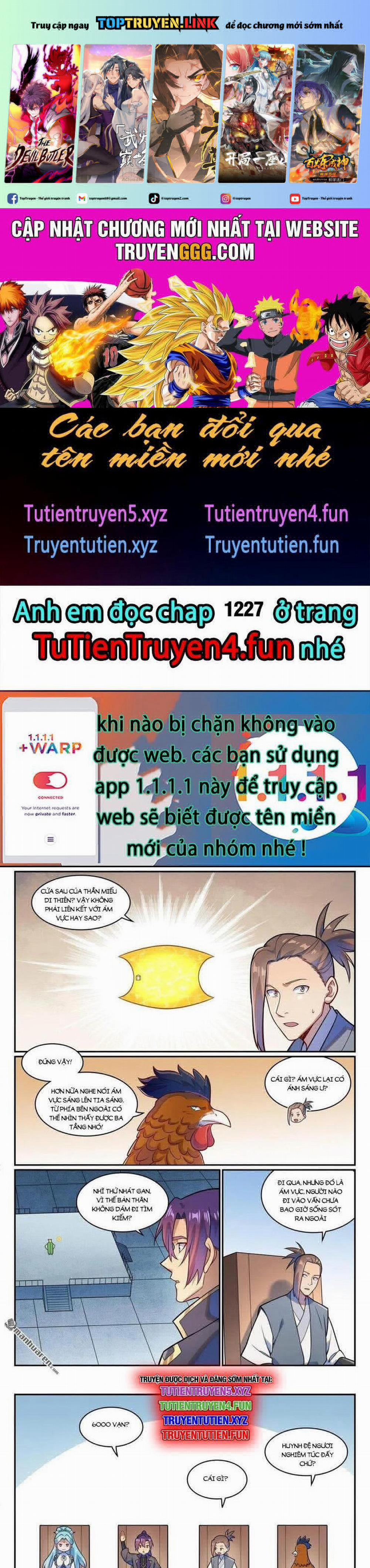 manhwax10.com - Truyện Manhwa Bách Luyện Thành Thần Chương 1226 Trang 1