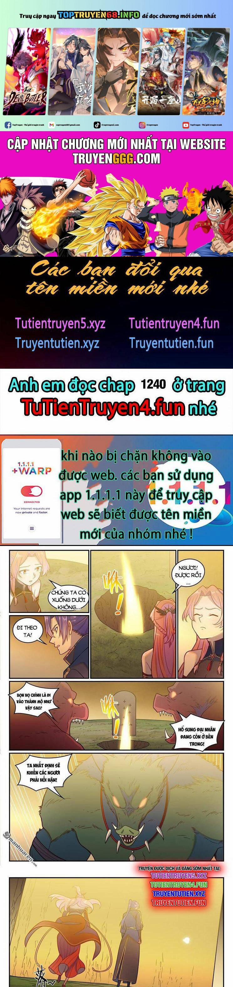 manhwax10.com - Truyện Manhwa Bách Luyện Thành Thần Chương 1239 Trang 1