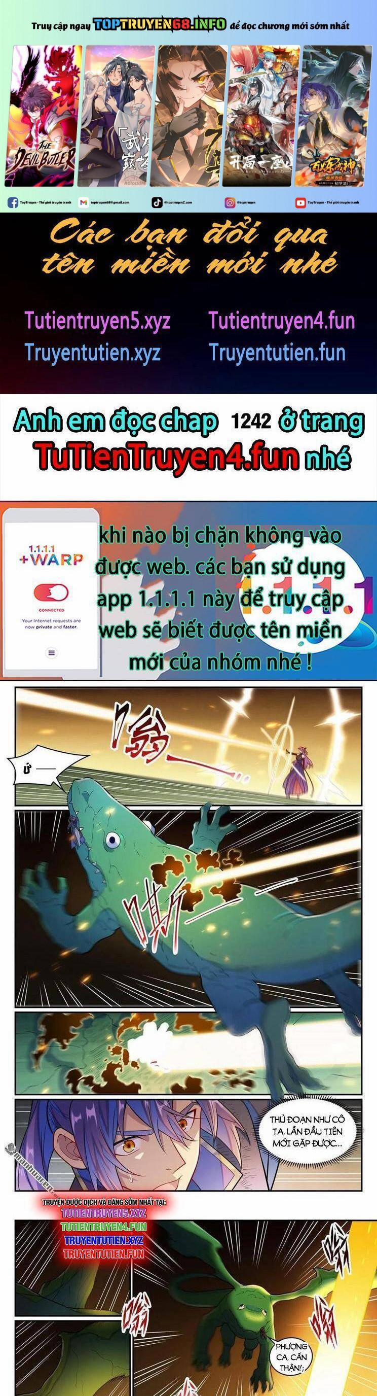 manhwax10.com - Truyện Manhwa Bách Luyện Thành Thần Chương 1241 Trang 1