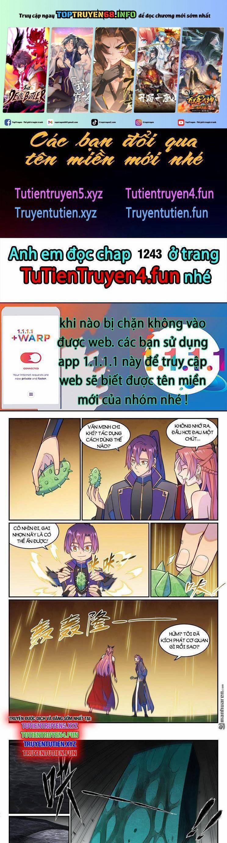 manhwax10.com - Truyện Manhwa Bách Luyện Thành Thần Chương 1242 Trang 1