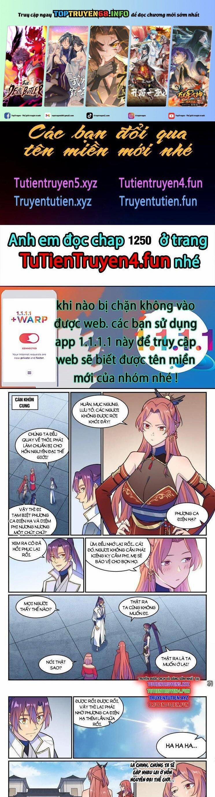 manhwax10.com - Truyện Manhwa Bách Luyện Thành Thần Chương 1249 Trang 1