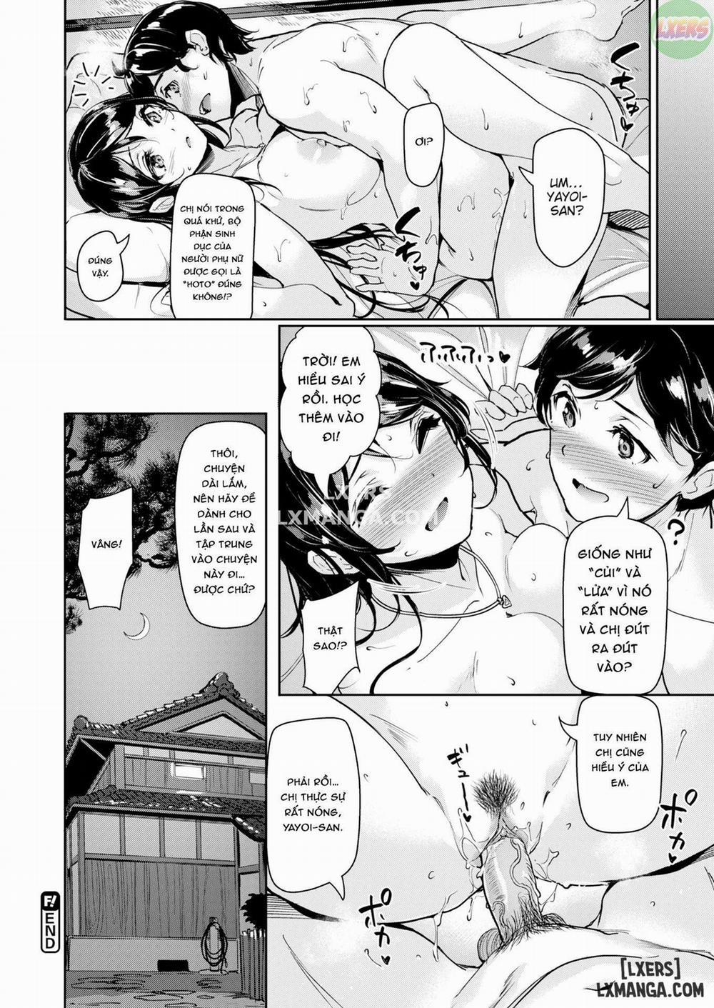 manhwax10.com - Truyện Manhwa Bài Học Uớt Át Của Yayoi-Senpai Chương Oneshot Trang 18