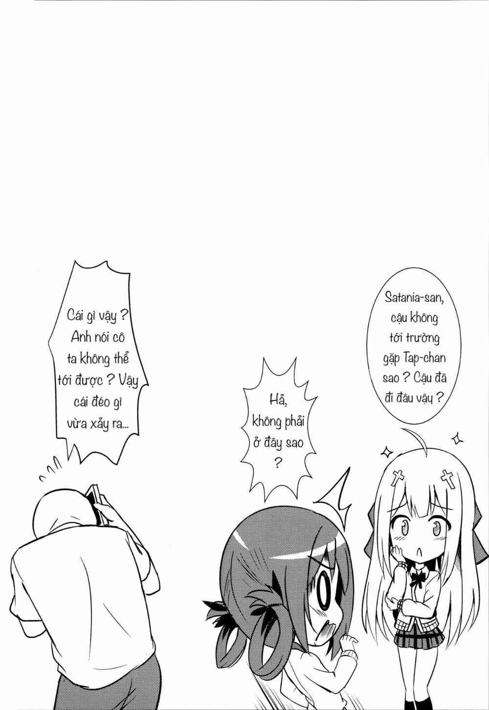 manhwax10.com - Truyện Manhwa Bakakuma Satania's Human Domination Plan (Gabriel Dropout) Chương Oneshot Trang 13