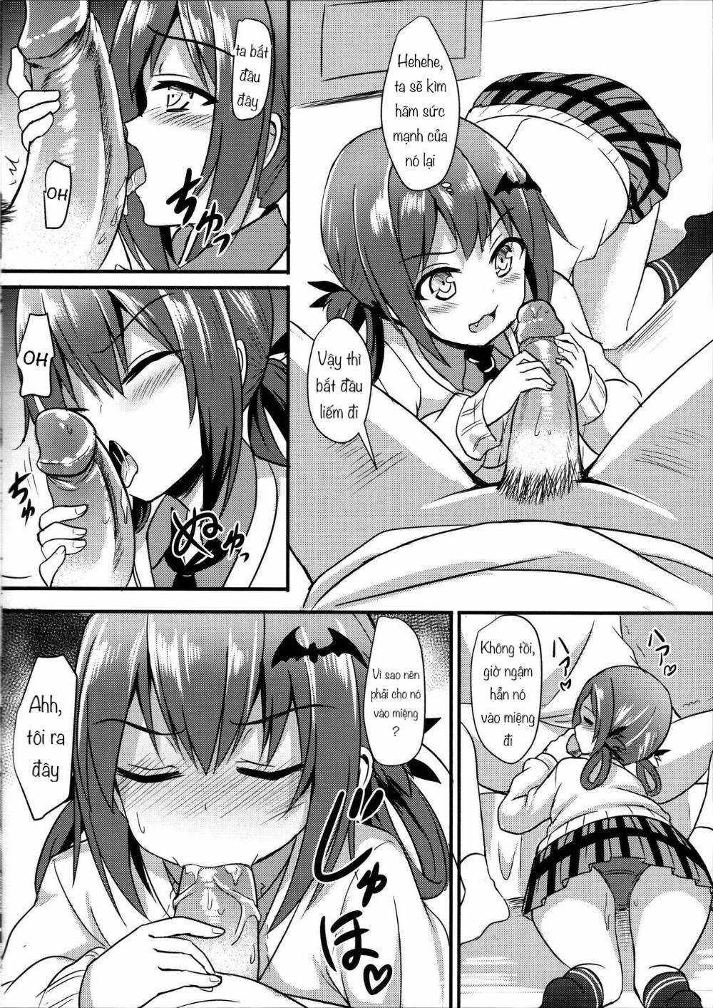 manhwax10.com - Truyện Manhwa Bakakuma Satania's Human Domination Plan (Gabriel Dropout) Chương Oneshot Trang 5