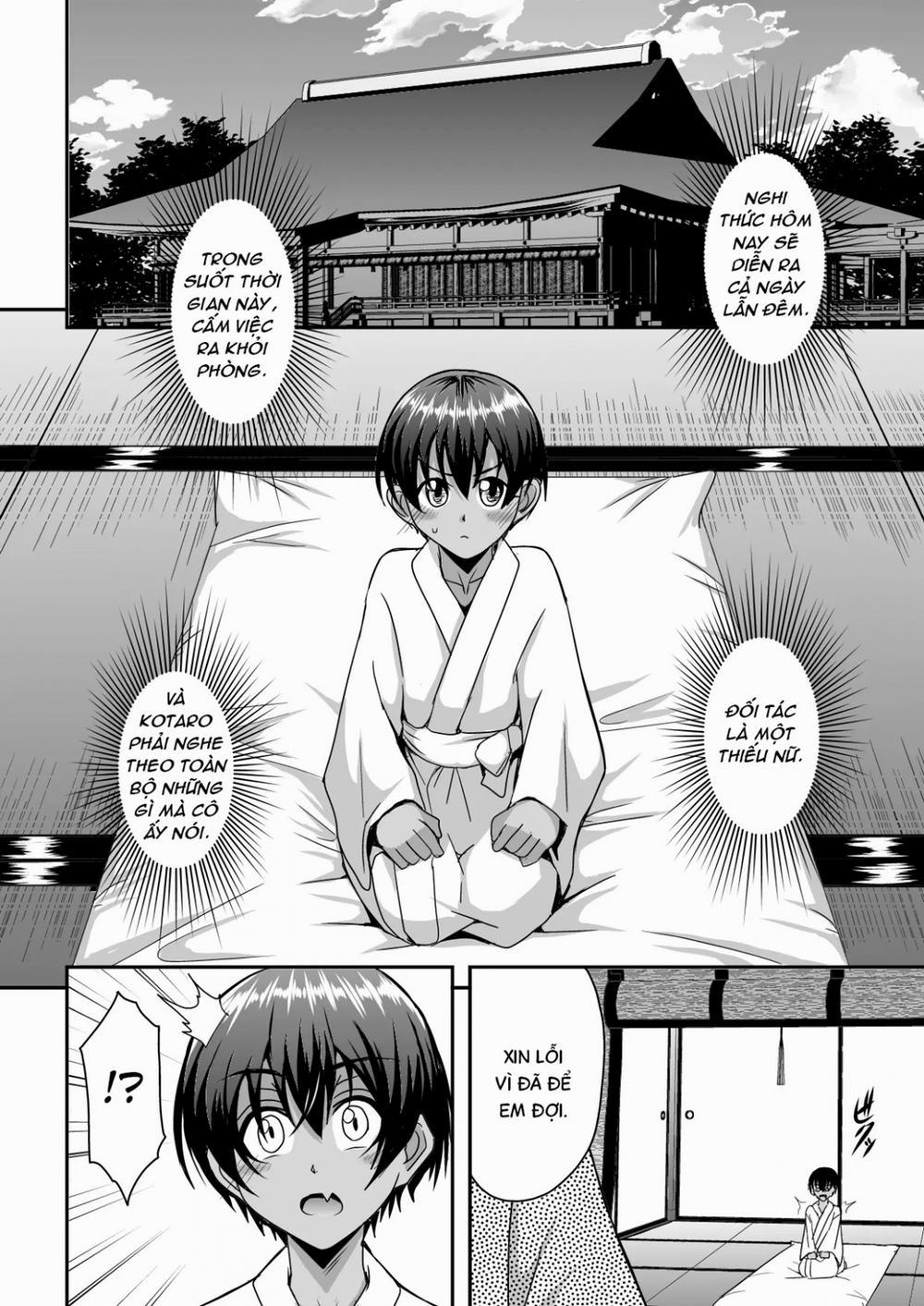 Bakunyuu Hitozuma Kinpatsu Gaikokujin Jokyoushi ga Mura no Inshuu de Kasshoku Shota no Fudeoroshi o Suru Hanashi Chương Oneshot Trang 9