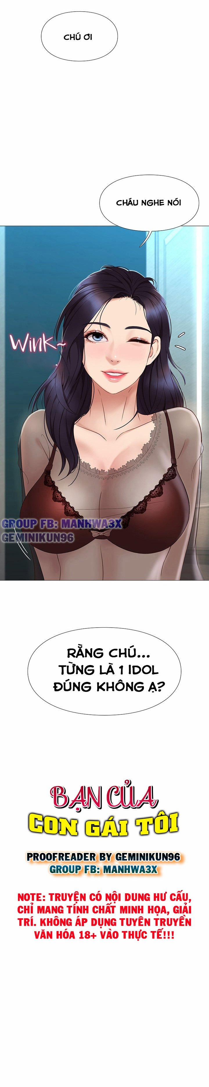 manhwax10.com - Truyện Manhwa Bạn Của Con Gái Chương 3 Trang 2