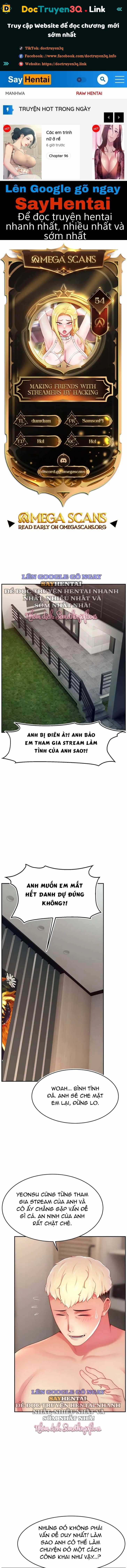 manhwax10.com - Truyện Manhwa Bạn Tình Là Streamer Chương 54 Trang 1