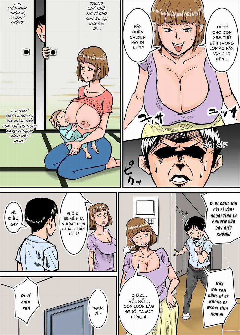 manhwax10.com - Truyện Manhwa Bắt Gặp Dì Ngoại Tình Chương Oneshot Trang 4