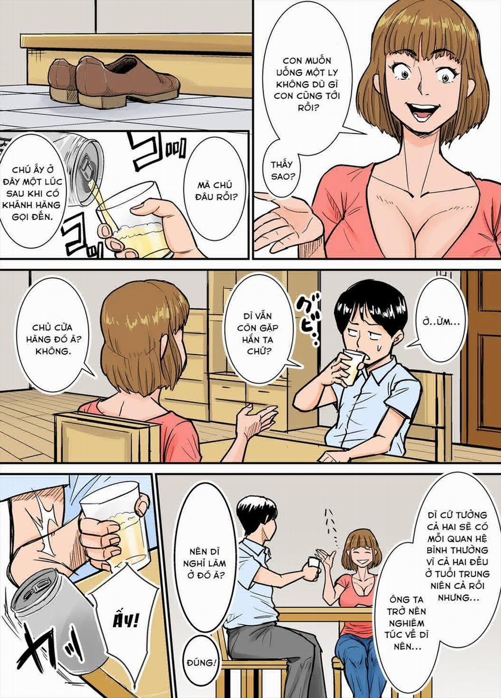 manhwax10.com - Truyện Manhwa Bắt Gặp Dì Ngoại Tình Chương Oneshot Trang 9