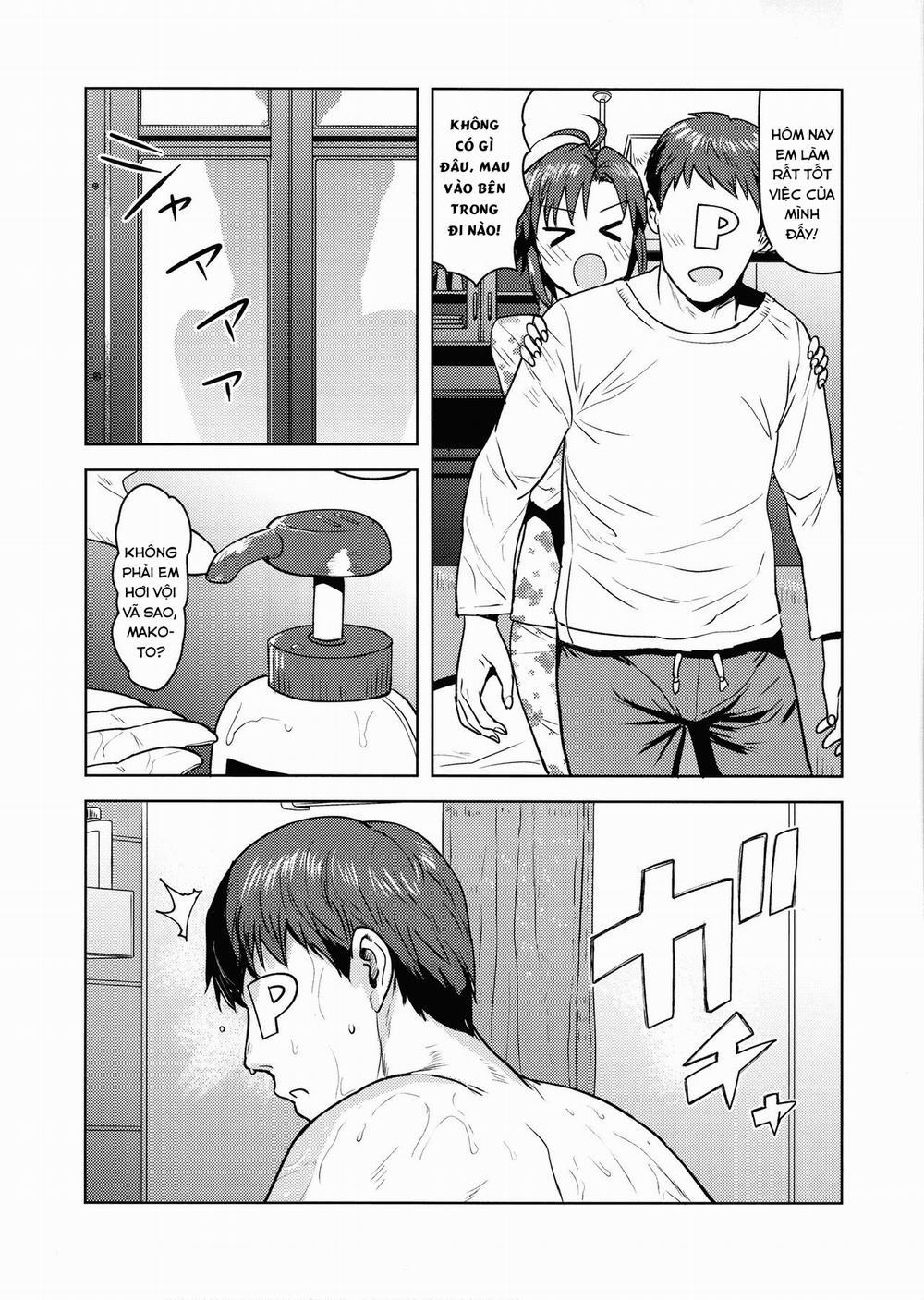 manhwax10.com - Truyện Manhwa Bathtime with Makoto (THE IDOLM@STER) Chương Oneshot Trang 4