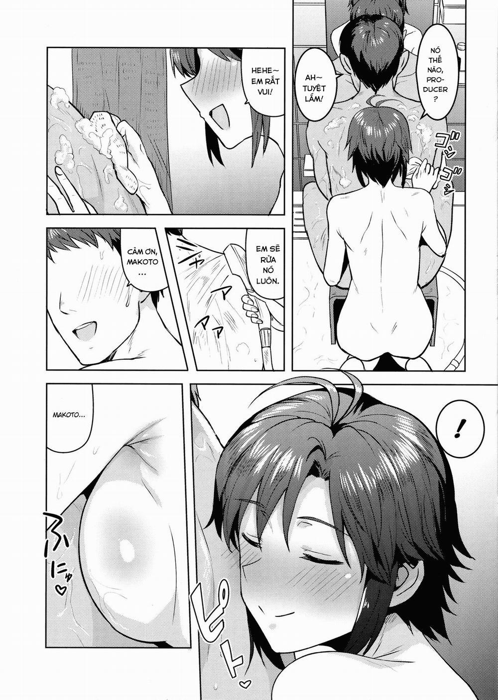 manhwax10.com - Truyện Manhwa Bathtime with Makoto (THE IDOLM@STER) Chương Oneshot Trang 6