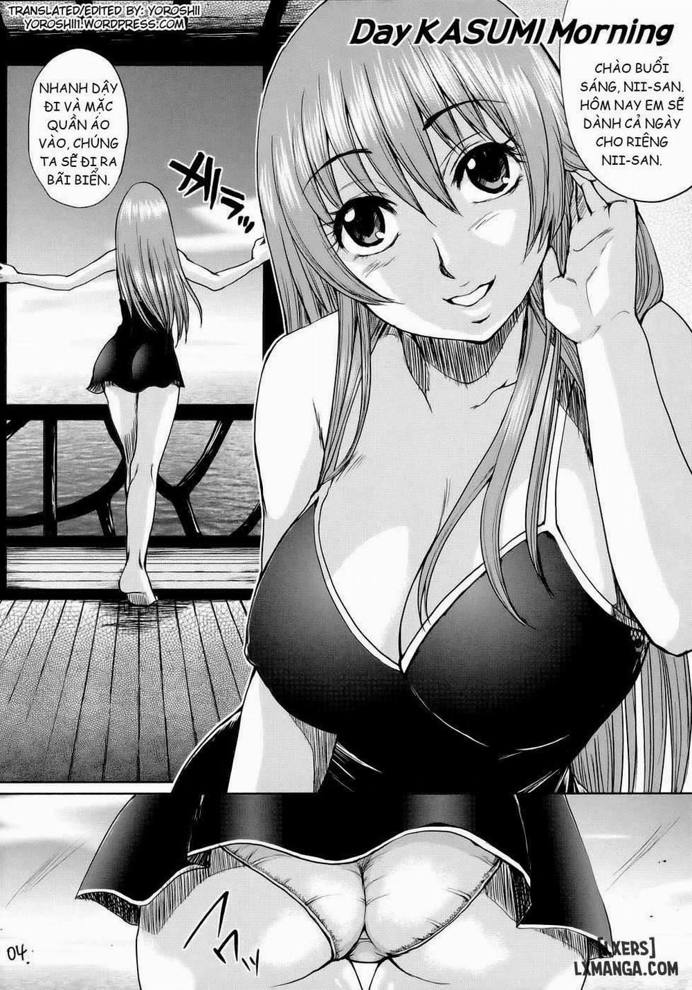 manhwax10.com - Truyện Manhwa Beach Pai! Kasumi-chan Pink Chương Oneshot Trang 3