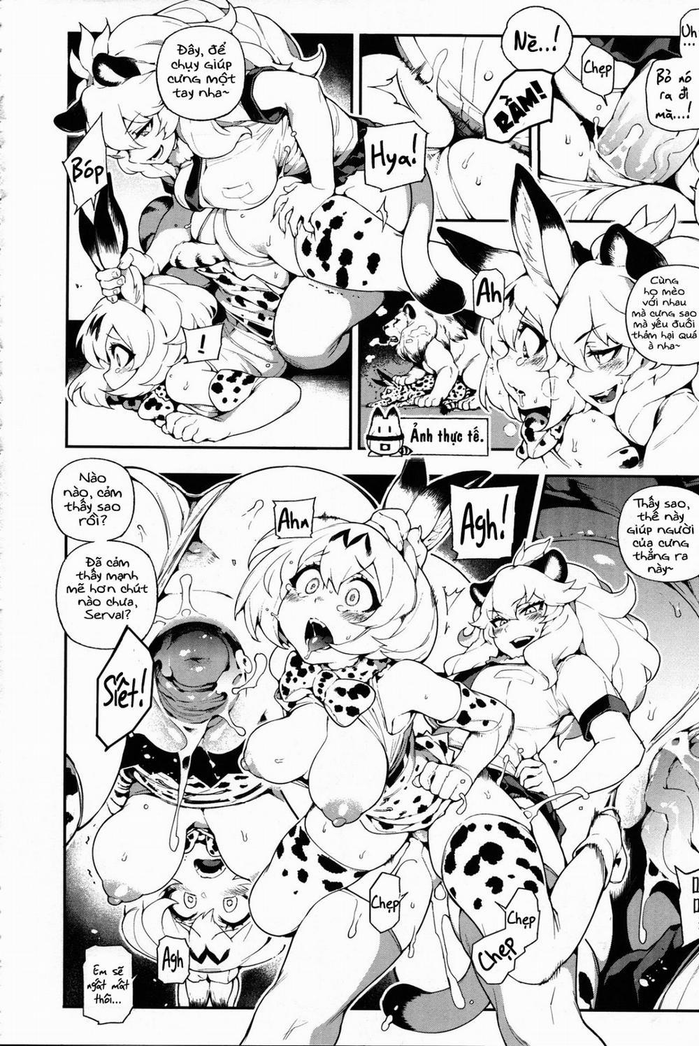 manhwax10.com - Truyện Manhwa Beast friend (Kemono Friends) Chương Oneshot Trang 10