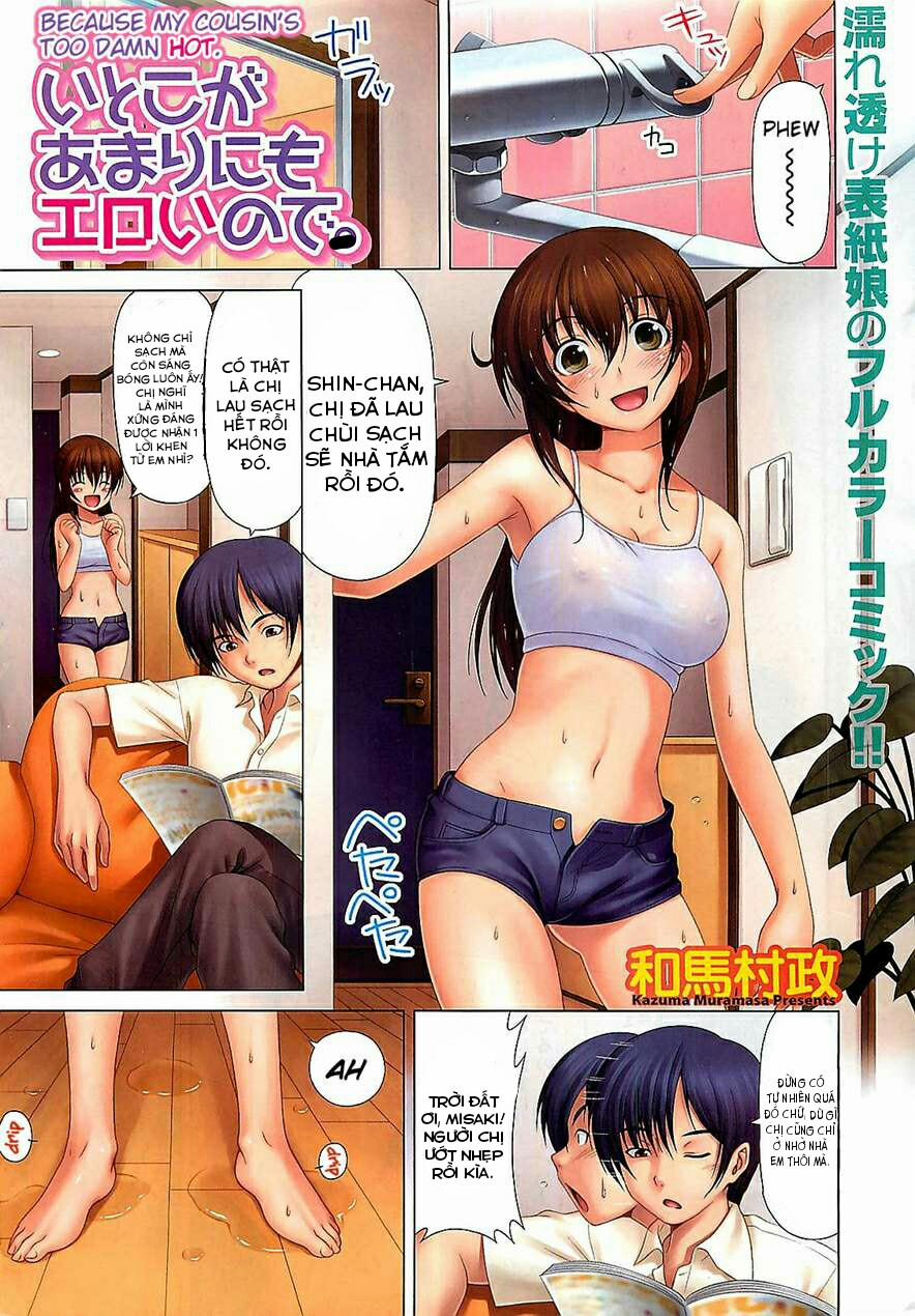 manhwax10.com - Truyện Manhwa Because My Cousin's Too Damn Hot. Chương Oneshot Trang 4