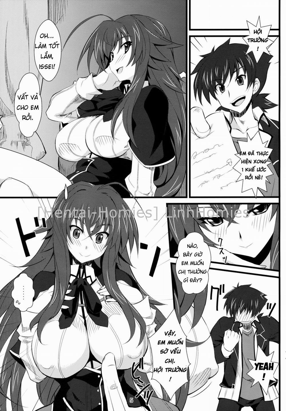 manhwax10.com - Truyện Manhwa Benigami Oppai Princess (Highschool DxD) Chương Oneshot Trang 5