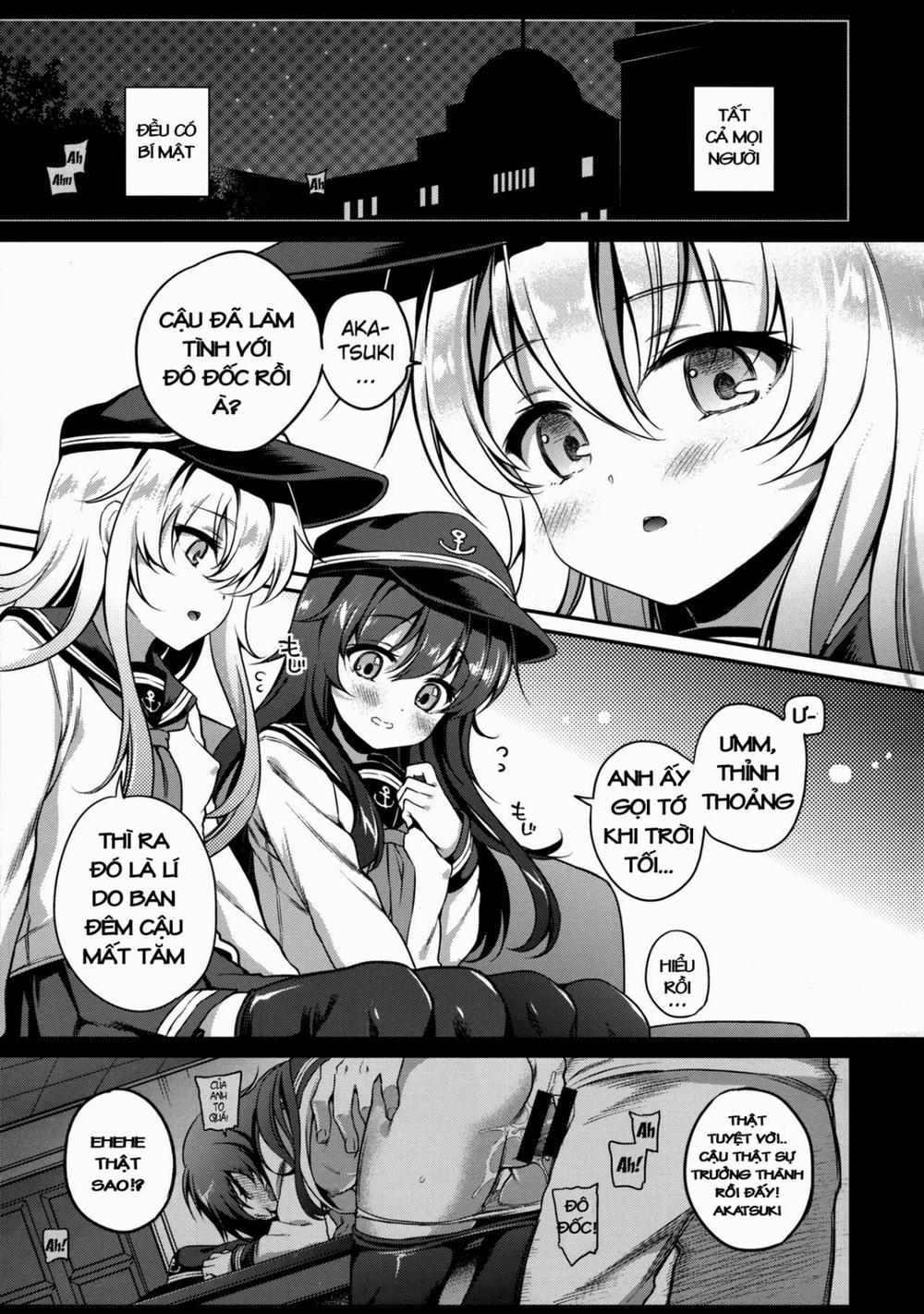 manhwax10.com - Truyện Manhwa Bí mật của Hibiki - Hibiki no Himegoto (Kantai Collection, -KanColle-) Chương Oneshot Trang 5