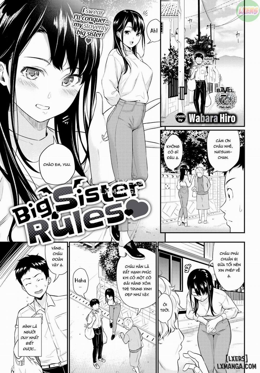 manhwax10.com - Truyện Manhwa Big Sister Rules ❤ Chương Oneshot Trang 4