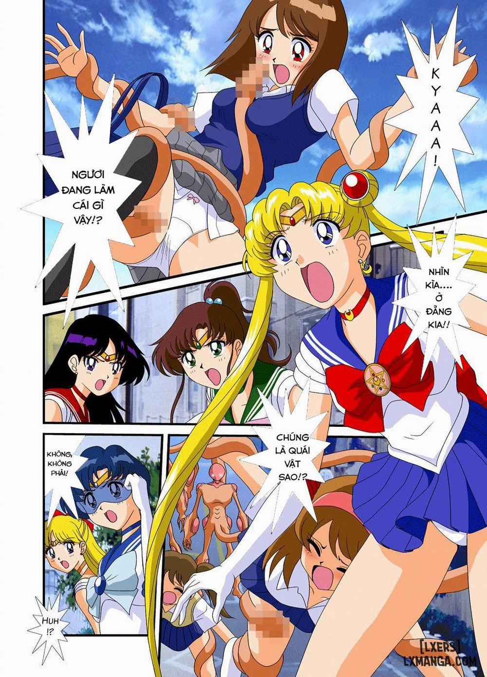 manhwax10.com - Truyện Manhwa Bishoujo Senshi Sailor Moon Yuusei kara no Hanshoku-sha Chương Oneshot Trang 2