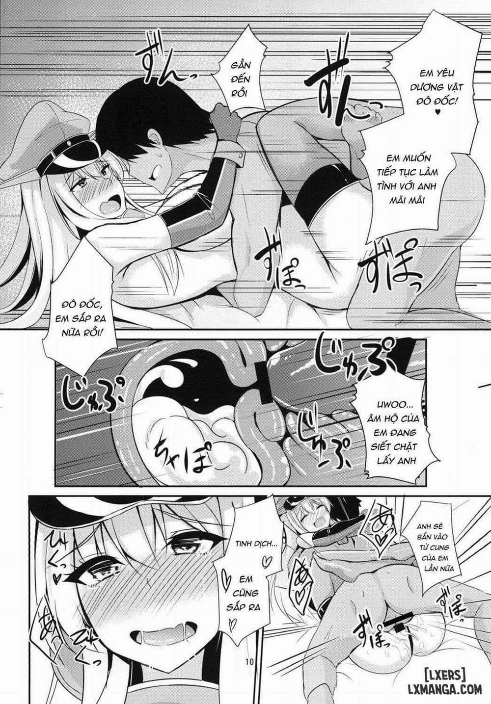 manhwax10.com - Truyện Manhwa Bismarck wa Teitoku ni Taberareru Chương Oneshot Trang 12