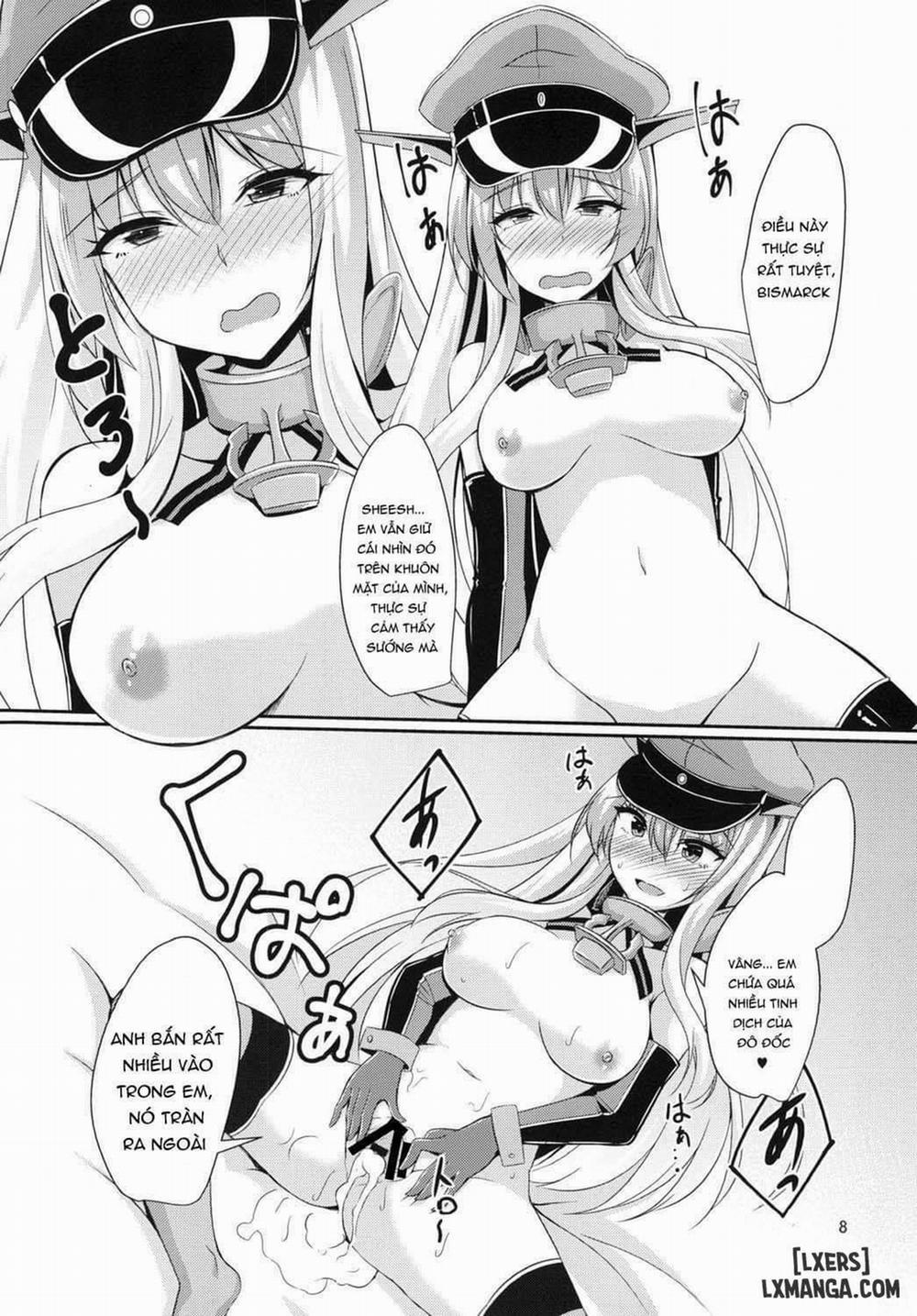 manhwax10.com - Truyện Manhwa Bismarck wa Teitoku ni Taberareru Chương Oneshot Trang 10