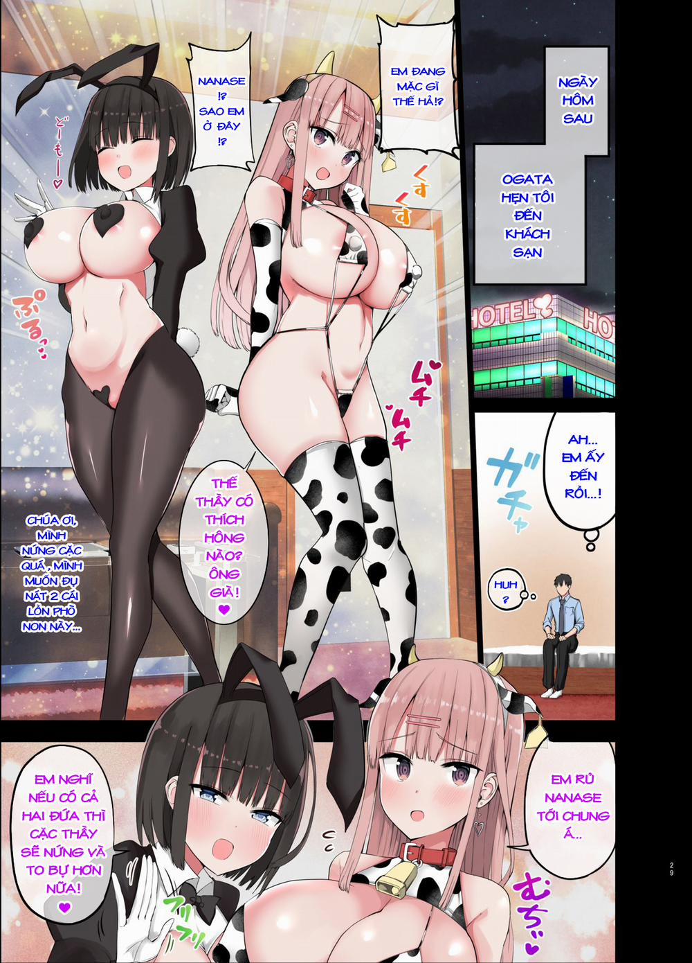 manhwax10.com - Truyện Manhwa Bitch Gal! Sensei no BIG Chinchin Daaisuki Chương Day 0 Gi o D c Hai Con Ph Su t i Trang 2