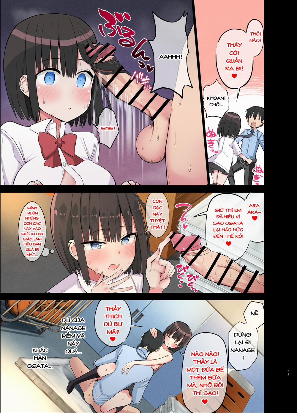 manhwax10.com - Truyện Manhwa Bitch Gal! Sensei no BIG Chinchin Daaisuki Chương Full 44 trang Trang 22