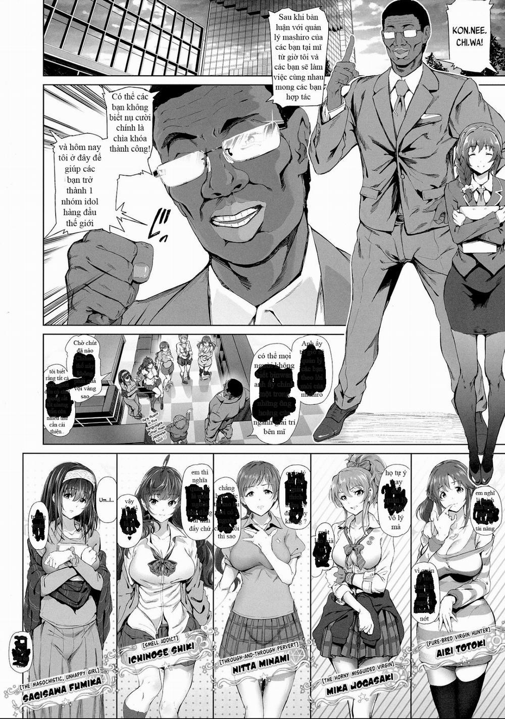 manhwax10.com - Truyện Manhwa BLACK DICK PRODUCER (The Idolmaster) Chương Oneshot Trang 4