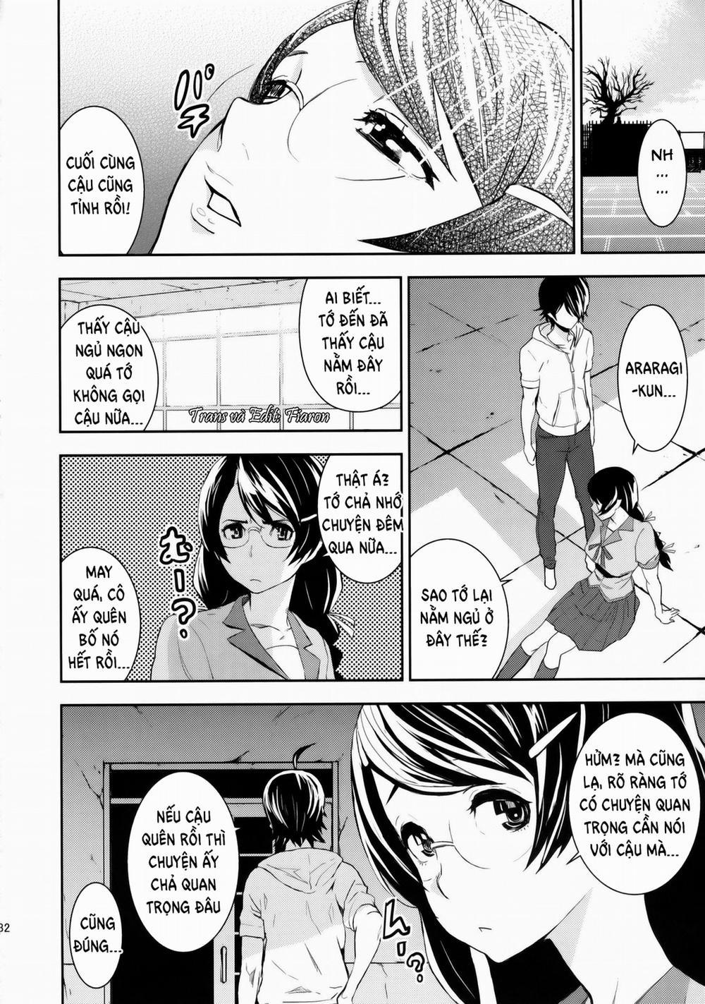 manhwax10.com - Truyện Manhwa Black & White (Bakemonogatari) Chương Oneshot Trang 34