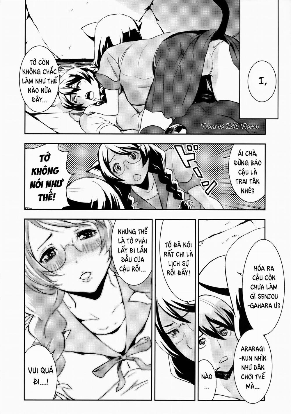 manhwax10.com - Truyện Manhwa Black & White (Bakemonogatari) Chương Oneshot Trang 10