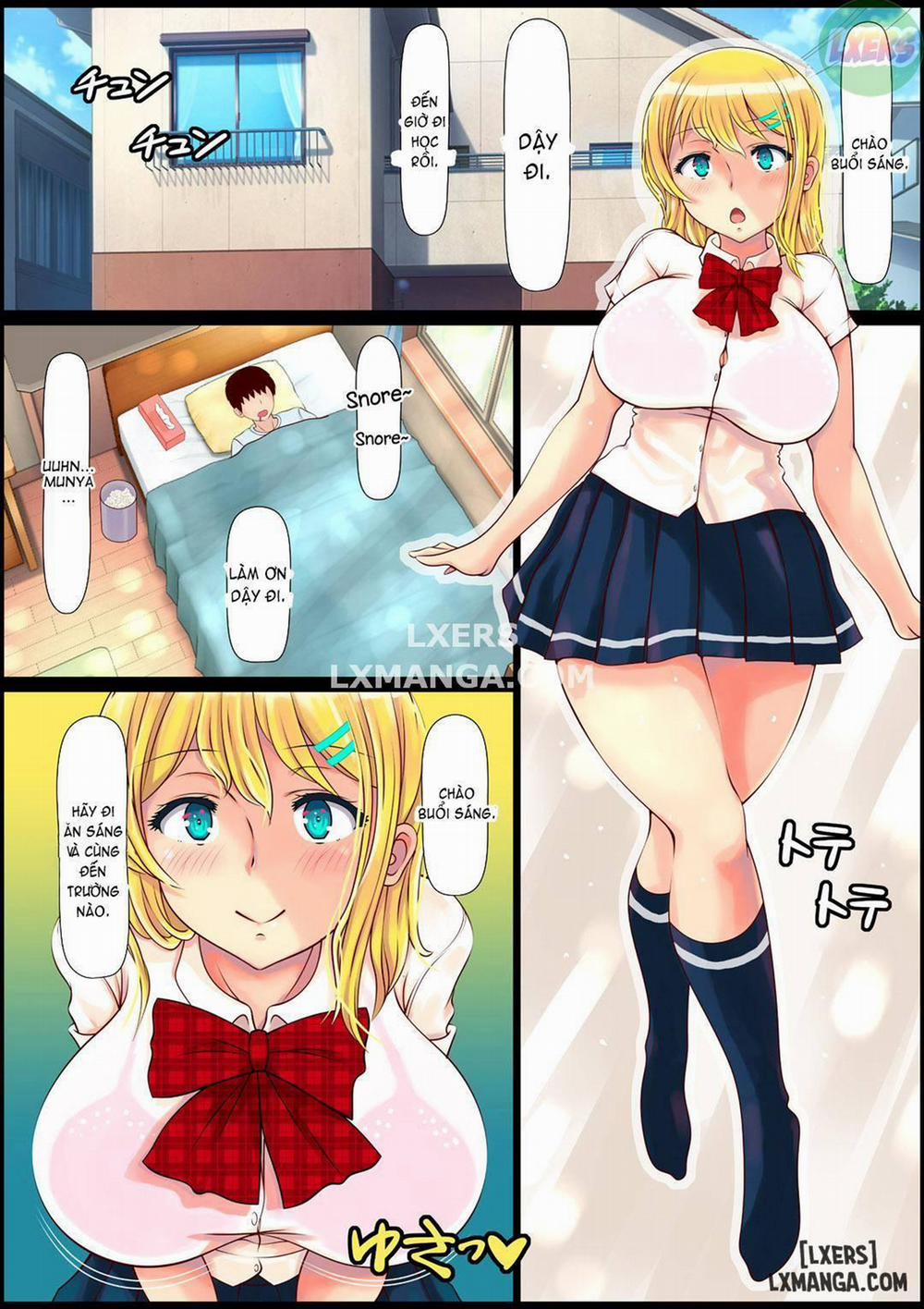 manhwax10.com - Truyện Manhwa Blond Joshi Ryuugakusei Tanetsuke Press Namahame Taiken Chương Oneshot Trang 2