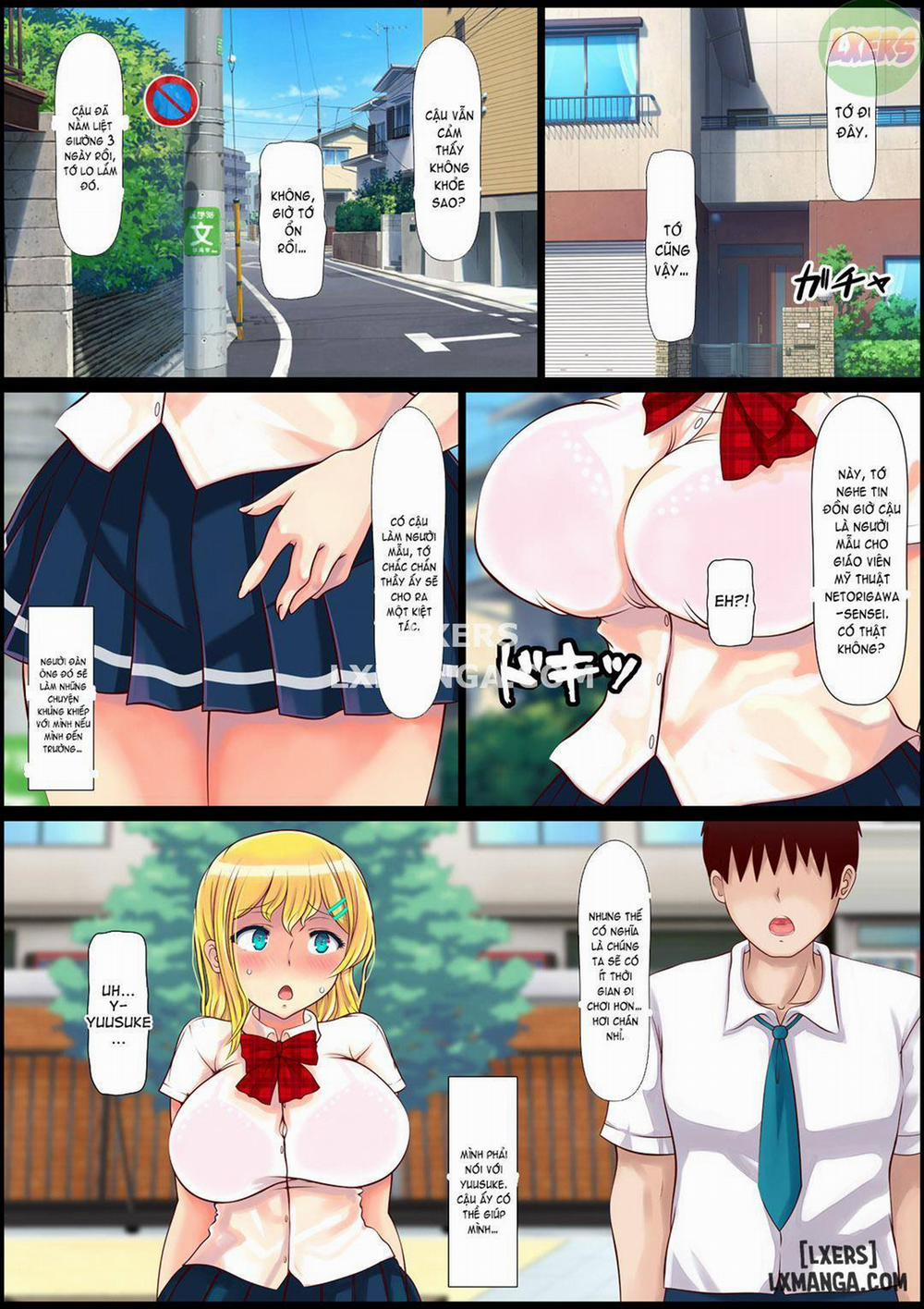 manhwax10.com - Truyện Manhwa Blond Joshi Ryuugakusei Tanetsuke Press Namahame Taiken Chương Oneshot Trang 15