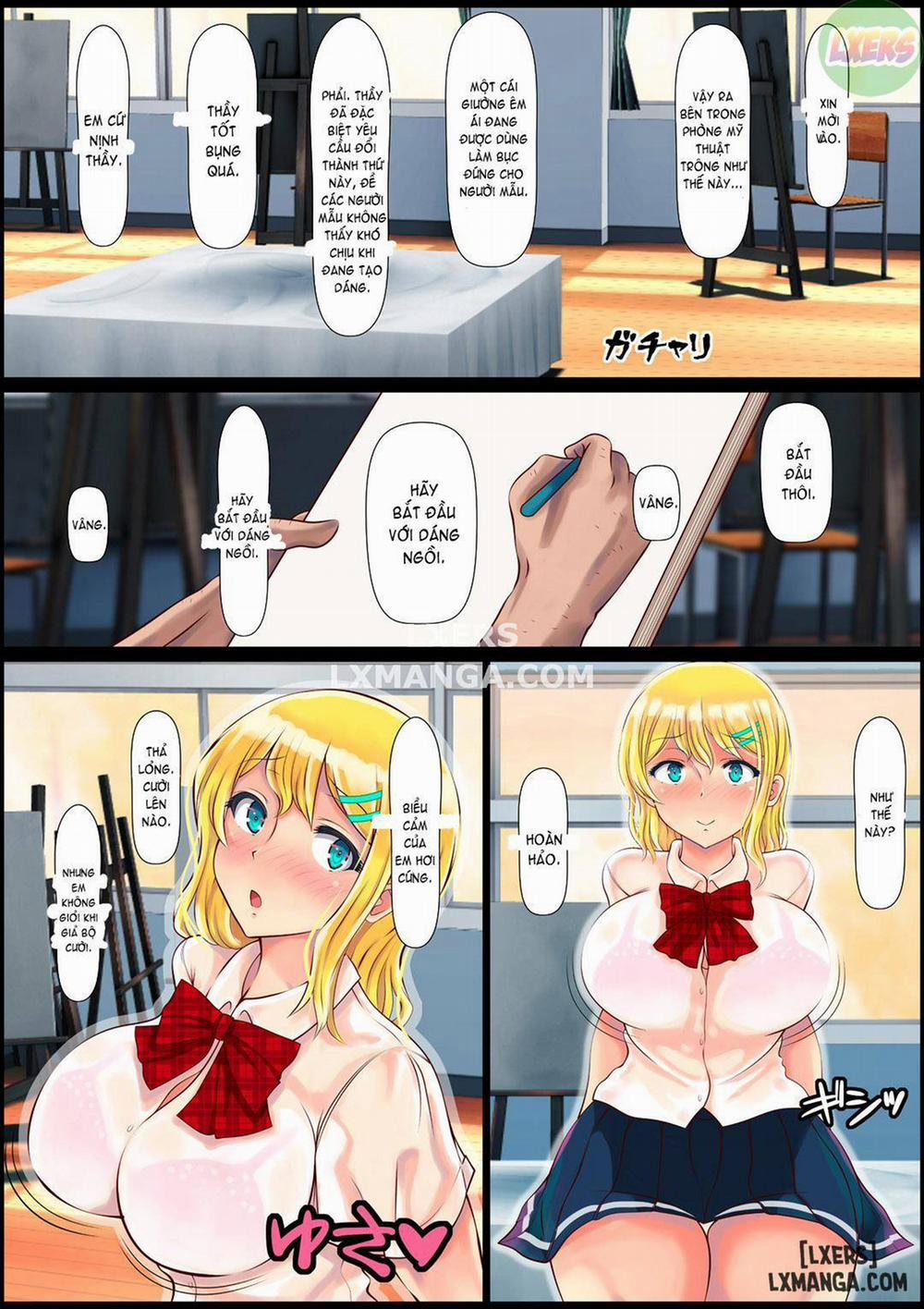 manhwax10.com - Truyện Manhwa Blond Joshi Ryuugakusei Tanetsuke Press Namahame Taiken Chương Oneshot Trang 7