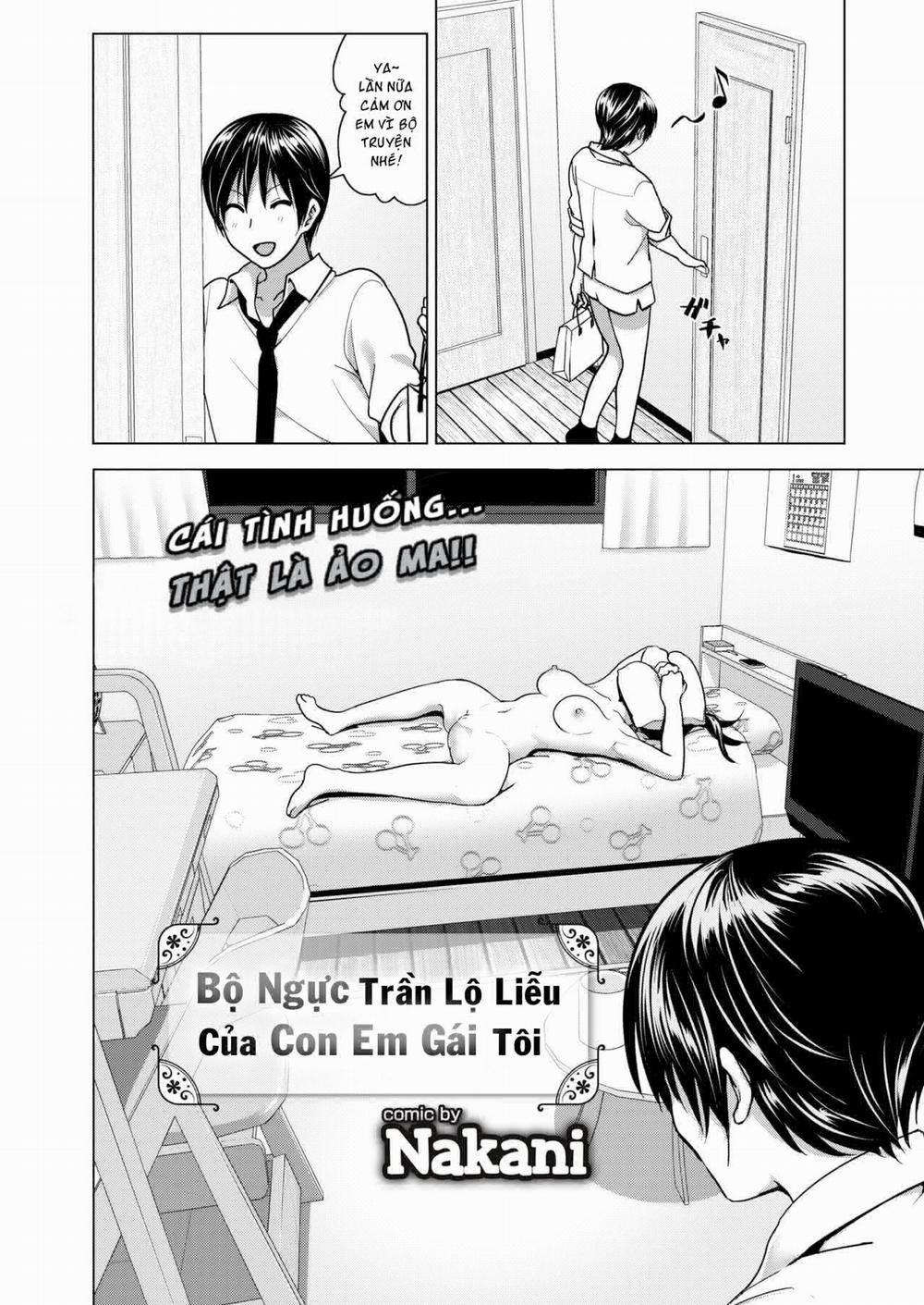 manhwax10.com - Truyện Manhwa Bộ Ngực Trần Lộ Liễu Của Con Em Gái Tôi Chương Oneshot Trang 4