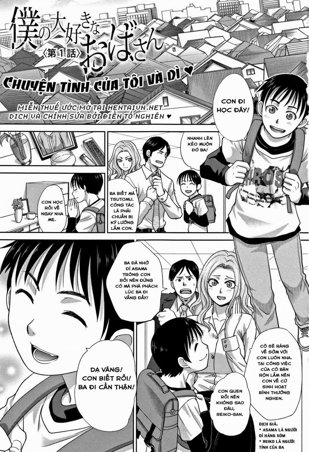 manhwax10.com - Truyện Manhwa Boku No Daisuki Na Oba-San Chương 1 Trang 3