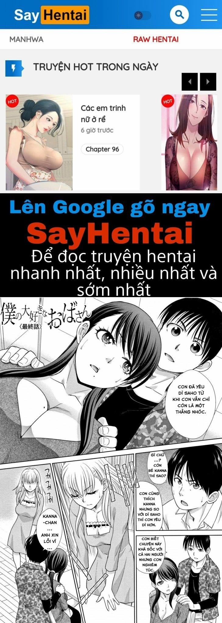 manhwax10.com - Truyện Manhwa Boku No Daisuki Na Oba-San Chương 7 Trang 1