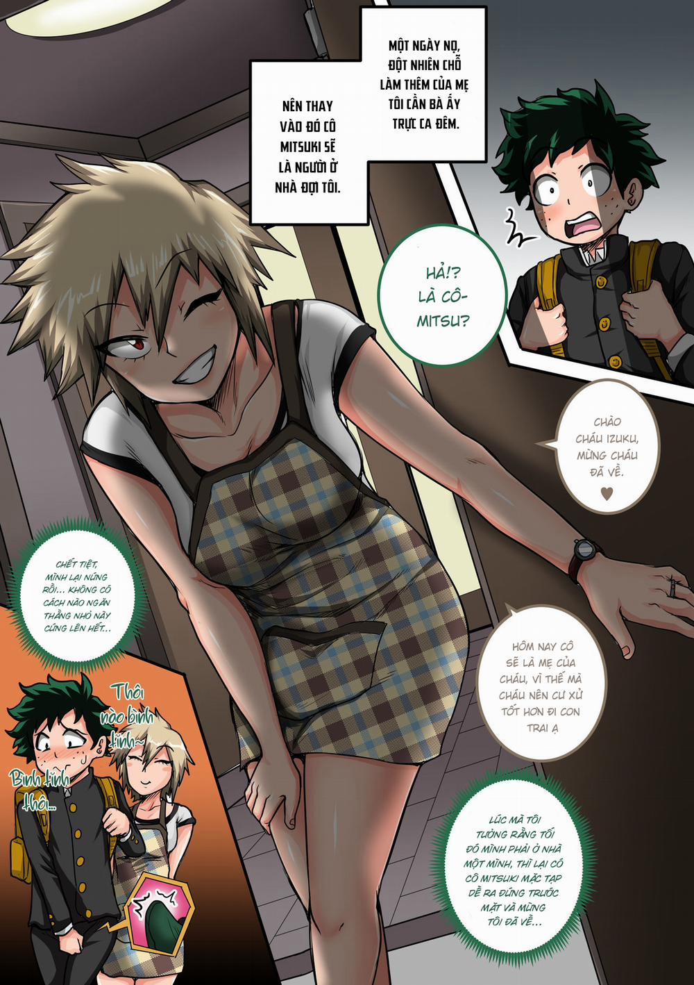 manhwax10.com - Truyện Manhwa Boku no Harem Academia (Boku no Hero Academia) Chương Doodle mitsuki bakugou 2 Trang 13