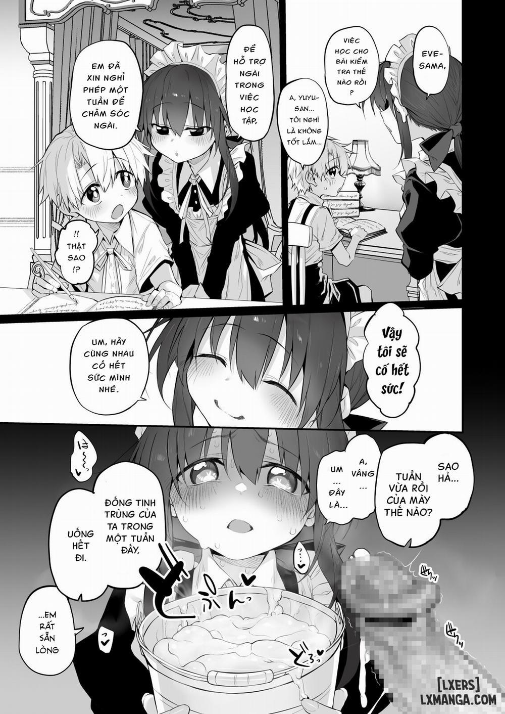 manhwax10.com - Truyện Manhwa Boku no Hatsukoi Maid ga Otou-sama ni Netorareru Wake ga Nai Chương Oneshot Trang 22