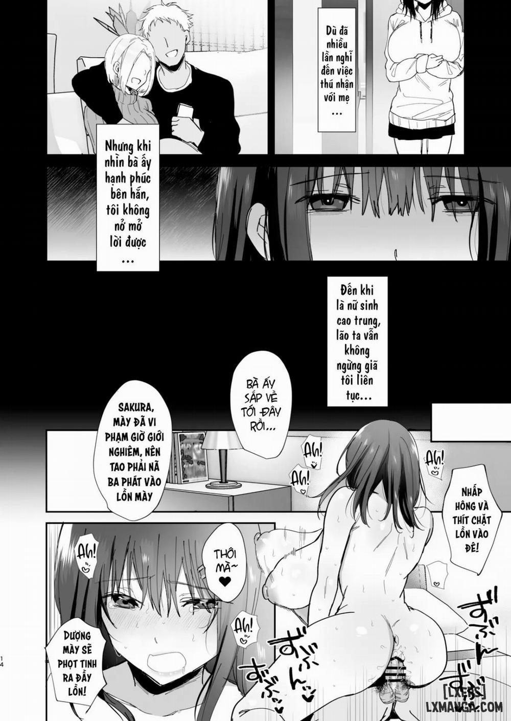 manhwax10.com - Truyện Manhwa Boku no Kanojo wa Giri no Chichi ni Nando mo Okasarete ita Chương Oneshot Trang 15