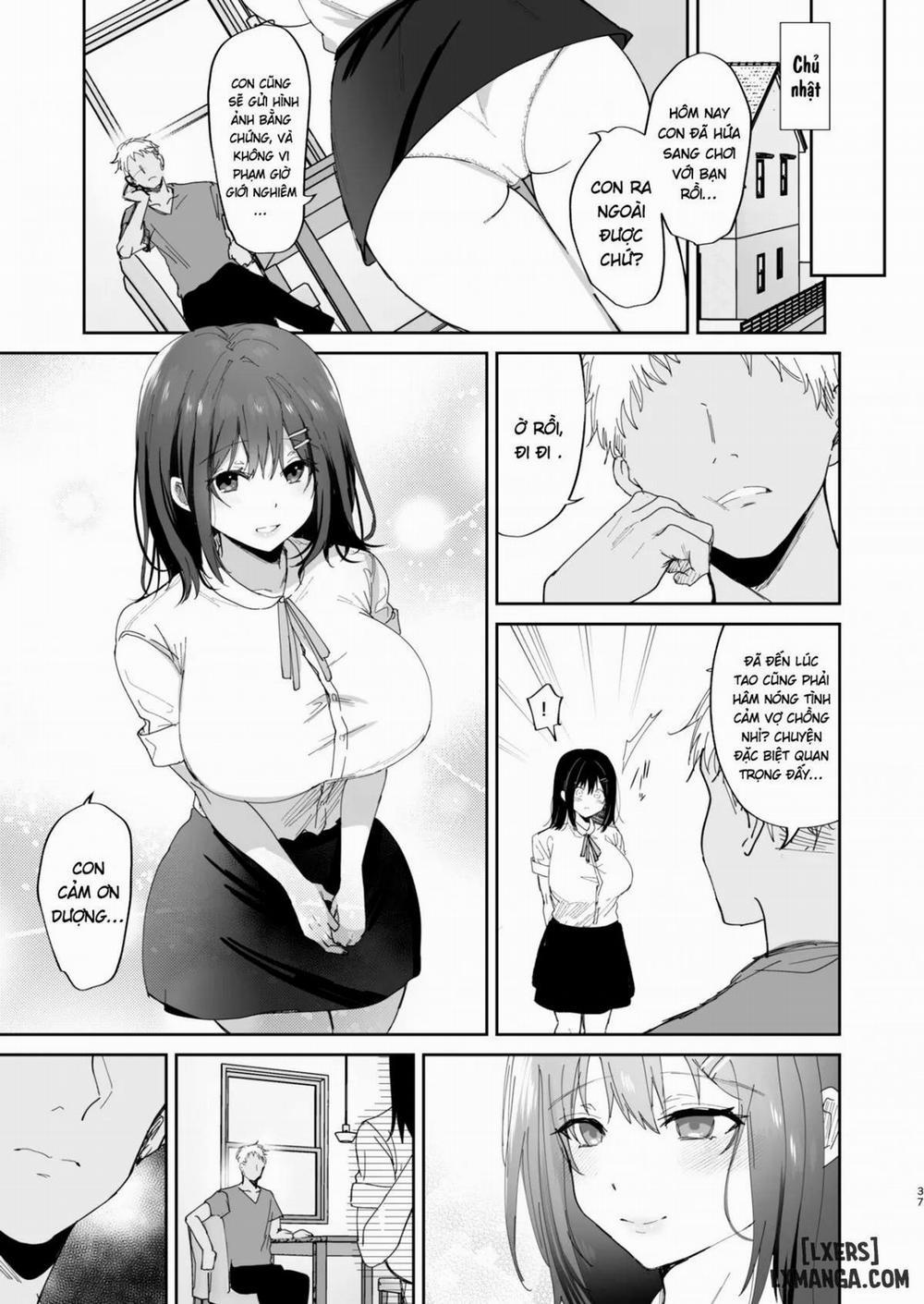 manhwax10.com - Truyện Manhwa Boku no Kanojo wa Giri no Chichi ni Nando mo Okasarete ita Chương Oneshot Trang 38