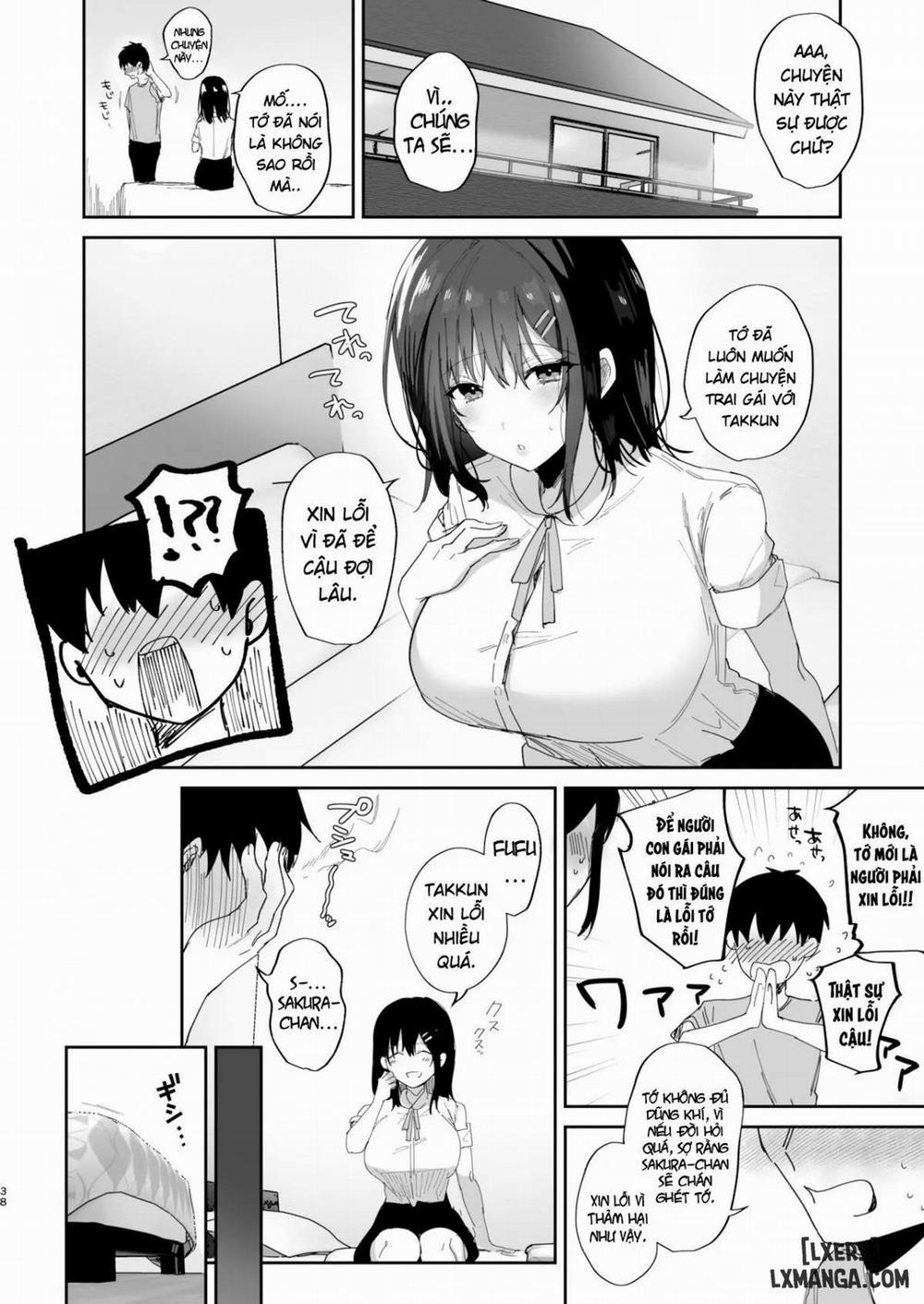 manhwax10.com - Truyện Manhwa Boku no Kanojo wa Giri no Chichi ni Nando mo Okasarete ita Chương Oneshot Trang 39