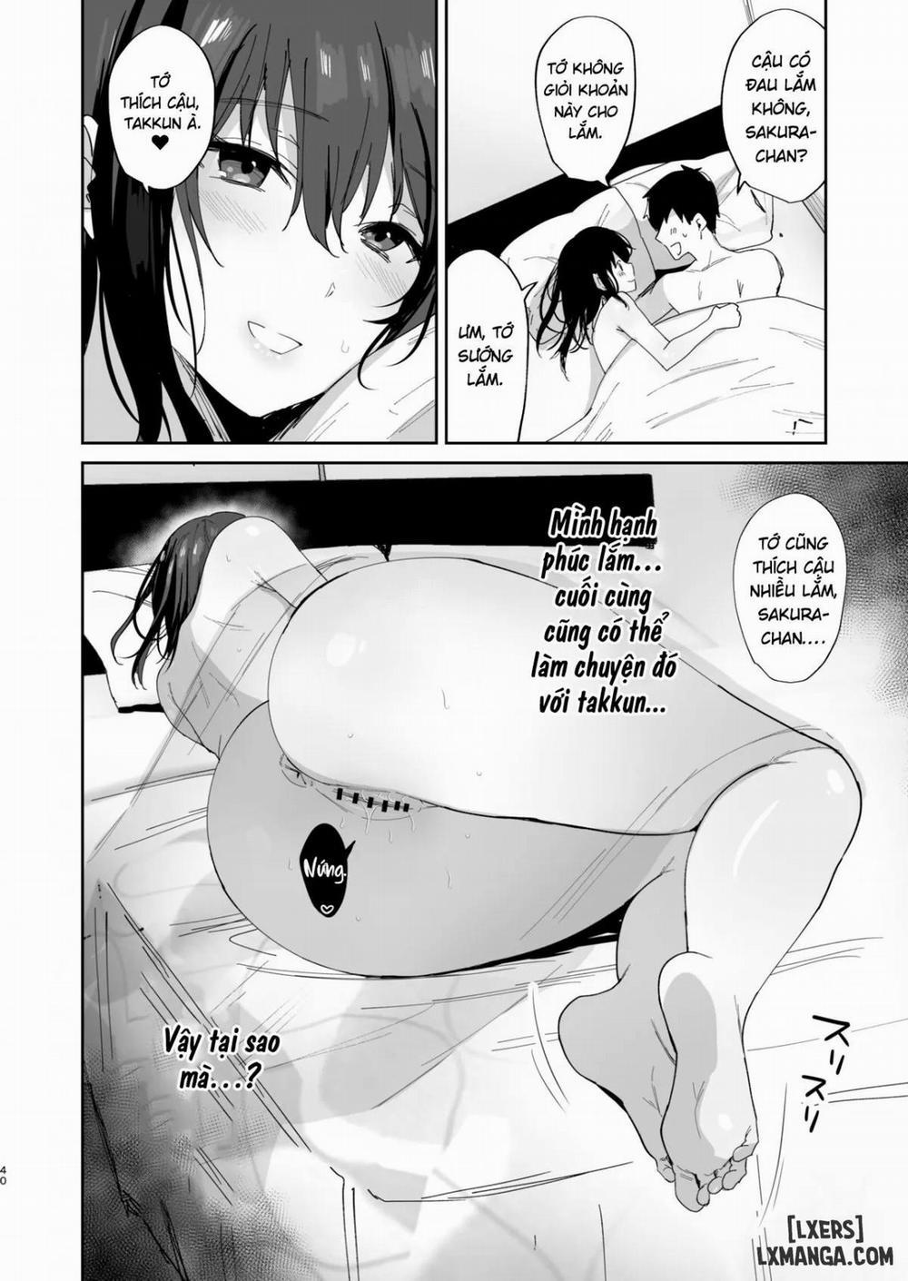 manhwax10.com - Truyện Manhwa Boku no Kanojo wa Giri no Chichi ni Nando mo Okasarete ita Chương Oneshot Trang 41