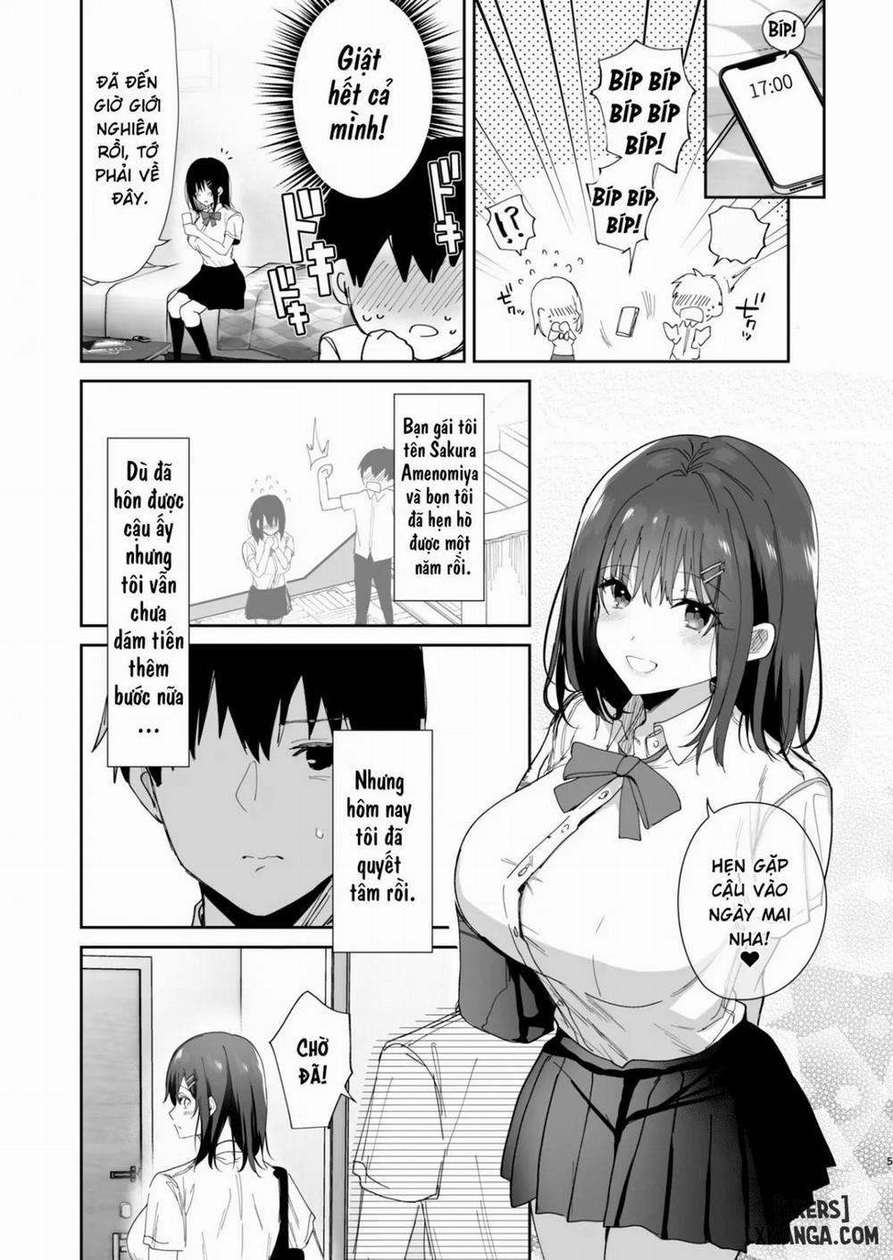 manhwax10.com - Truyện Manhwa Boku no Kanojo wa Giri no Chichi ni Nando mo Okasarete ita Chương Oneshot Trang 6