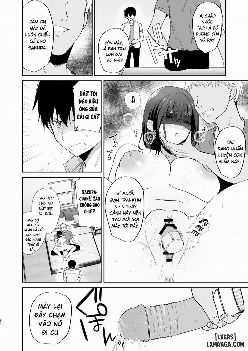 manhwax10.com - Truyện Manhwa Boku no Kanojo wa Giri no Chichi ni Nando mo Okasarete ita Chương Oneshot Trang 55