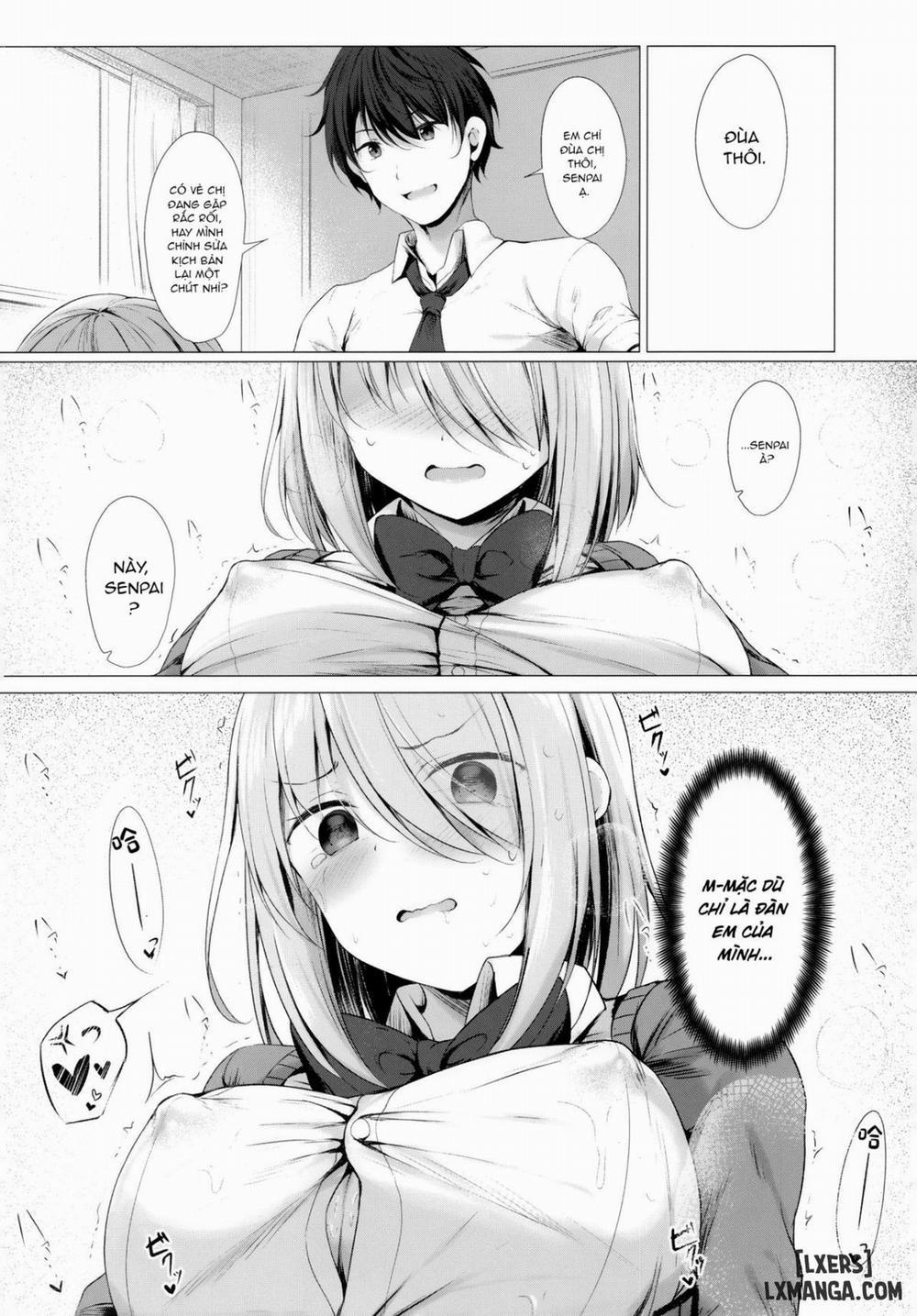 manhwax10.com - Truyện Manhwa Boku no Loli Senpai wa Chiisai kedo Ookii Ken Chương Oneshot Trang 8